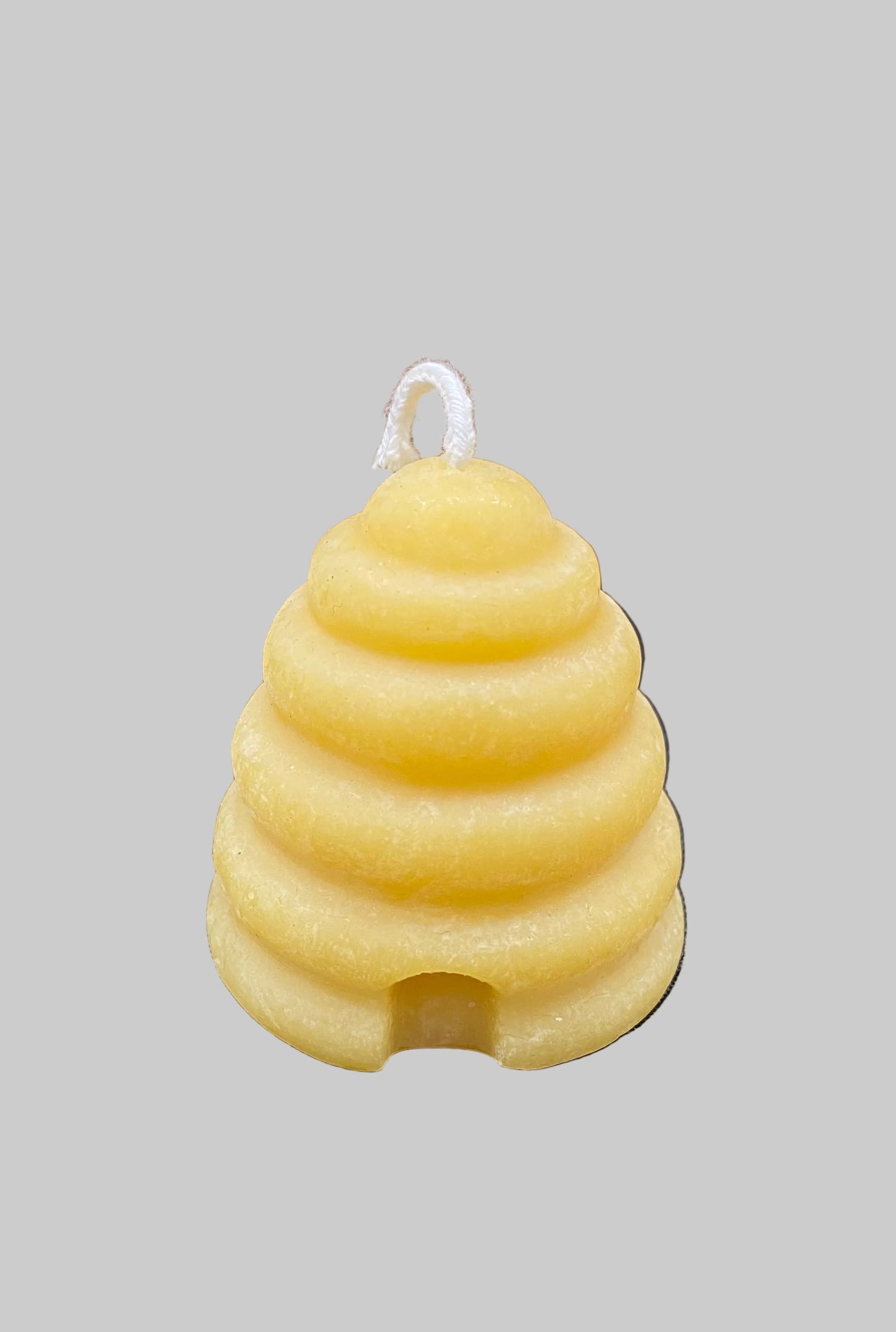 100% Beeswax Skep Hive Candle