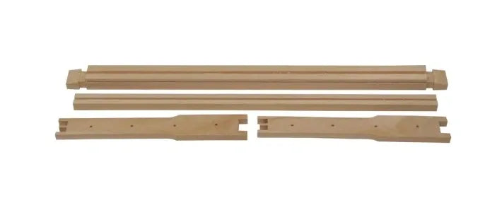 Frame, Medium, Unassembled, Grooved Top Bar, Grooved Bottom Bar, No Endbar Holes, Commercial- Case of 10