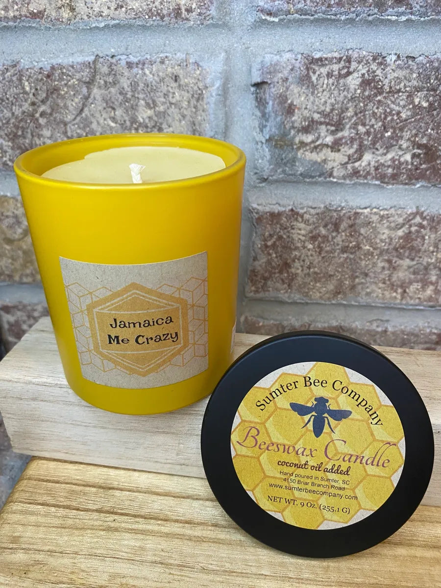 Scented Beeswax Candle - 9 oz