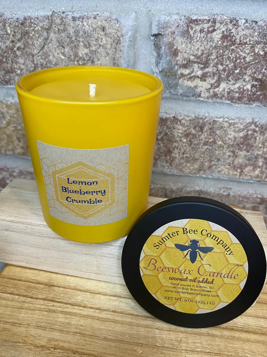 Scented Beeswax Candle - 9 oz