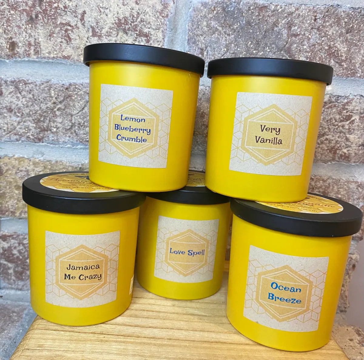 Scented Beeswax Candle - 9 oz