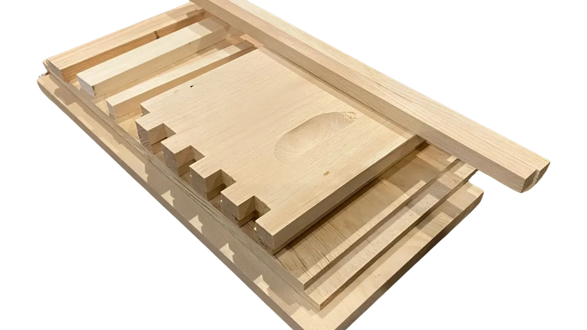 Nuc, Deep, 5 Frame Unassembled