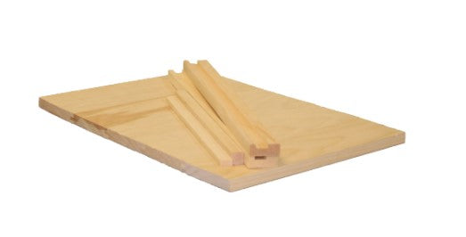 Bottom Board, Unassembled, Commercial, 10-frame