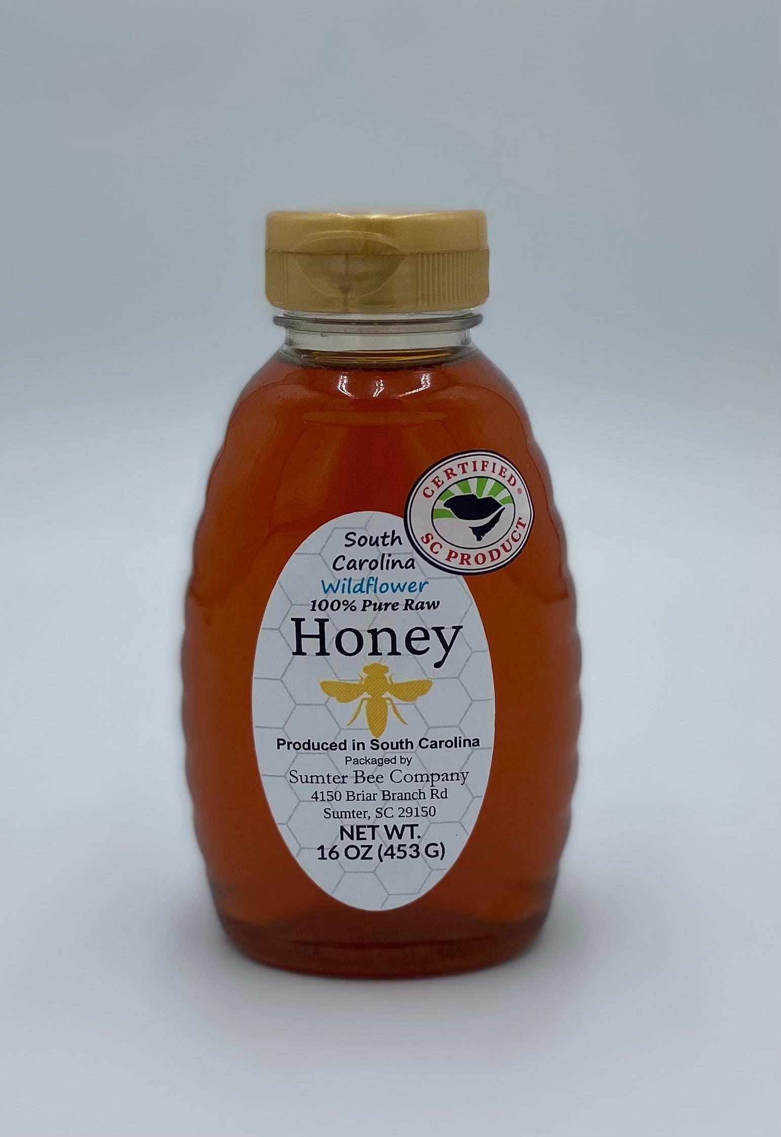 South Carolina Wildflower Honey - Raw & Unfiltered | Sumter Bee