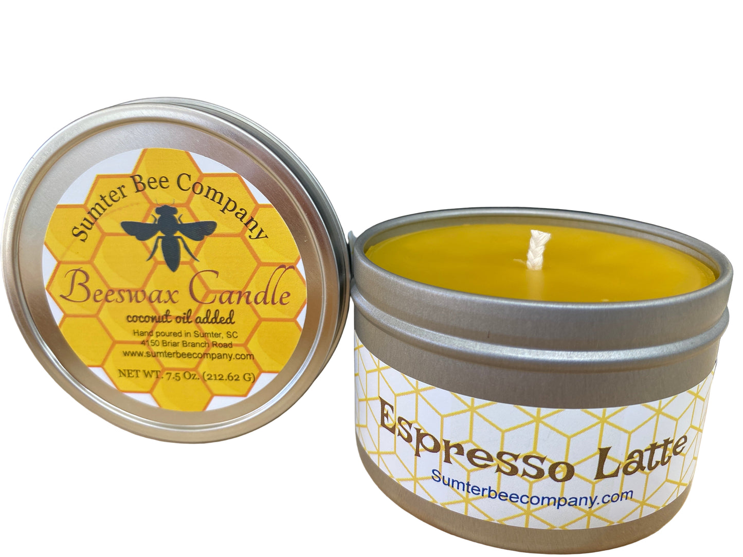 Scented Beeswax Candle Tin - 7.5 oz
