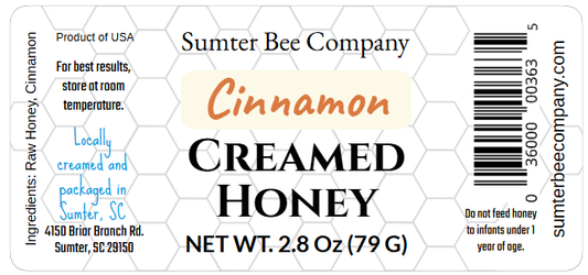 Cinnamon Creamed Honey