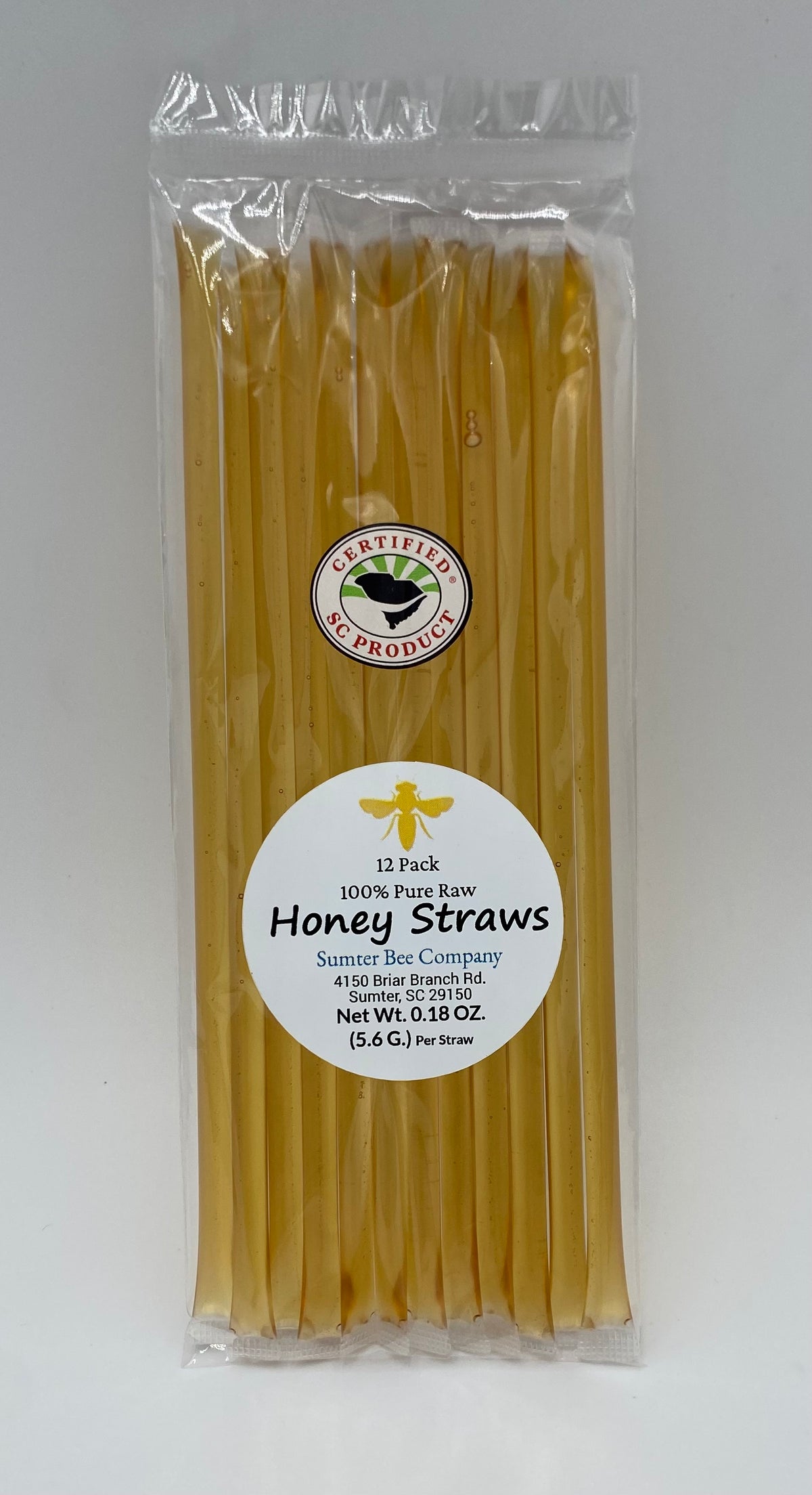 Honey straws - Pack of 12