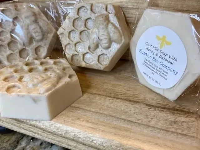 Goat Milk Soap with Honey and Oatmeal