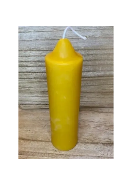 Emergency Taper Molded Beeswax Candle