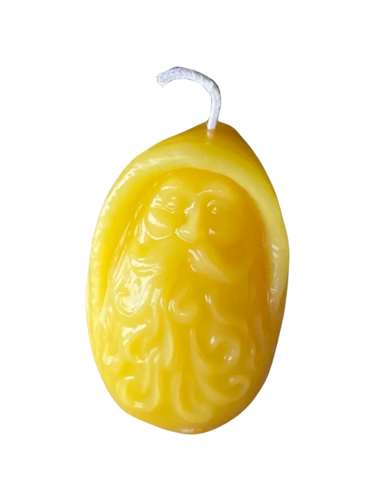 Old Man Winter 100% Beeswax Candle