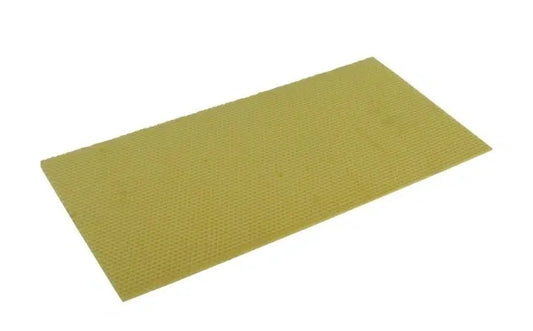 Plastic Foundation, Deep, Heavy Waxed, Yellow
