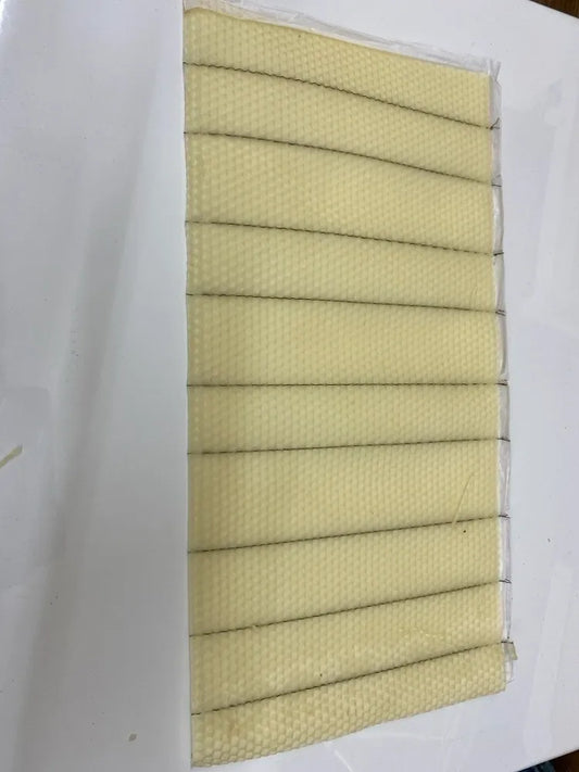 Crimp Wire Wax Foundation, Deep
