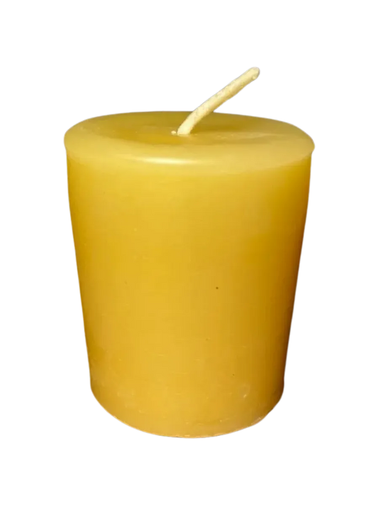 2 oz Votive Candle -100% Beeswax