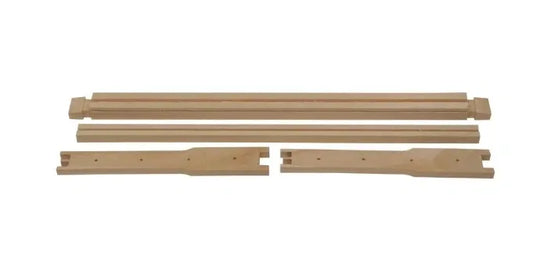 Frame, Medium, Unassembled, Grooved Top Bar, Grooved Bottom Bar, No Endbar Holes, Commercial